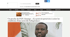 Desktop Screenshot of capitalafrique.com
